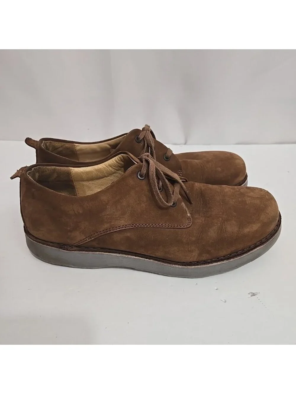 Samuel Hubbard Hubbard Free Mens Size 11.5 Nubuck Brown M1100-011 Shoes